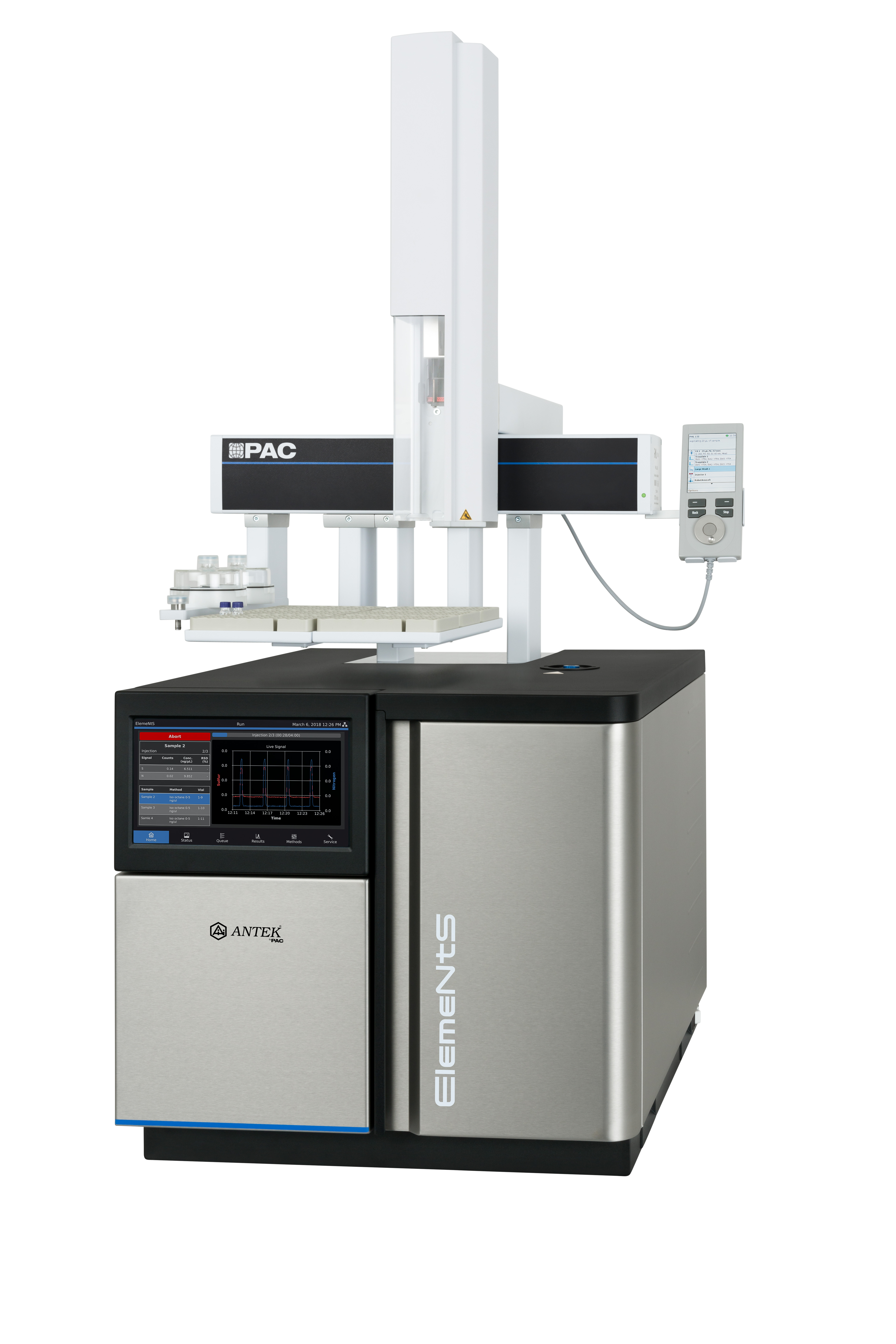ElemeNtS: Total Elemental Combustion Analyzer / Thiết bị phân tích tổng lưu huỳnh, nitơ