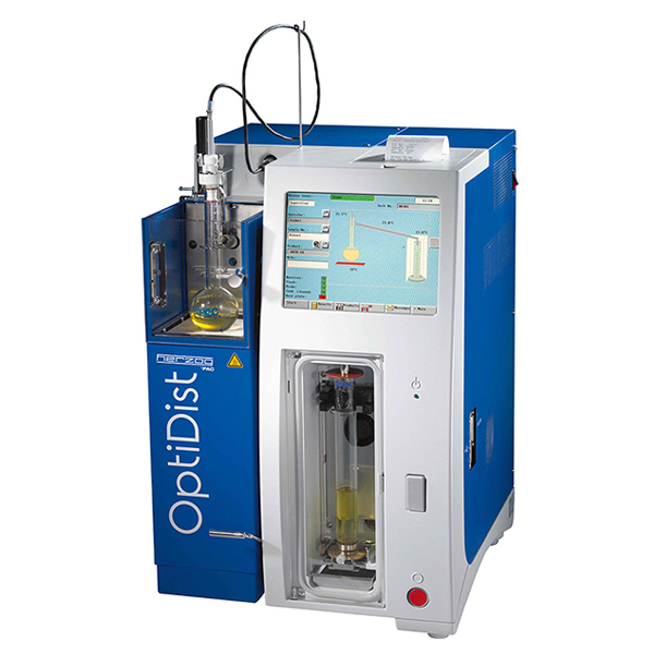OptiDist: Atmospheric Distillation / Thiết bị phân tích thành phần chưng cất tự động tại áp suất khí quyển